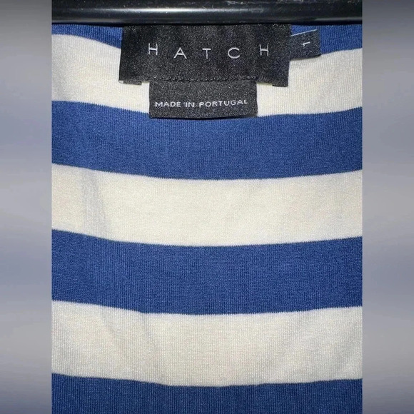 HATCH  Sleeveless Dress  SIZE 1 Preowned Beautiful Dress Excellent Shape Striped - Picture 6 of 6